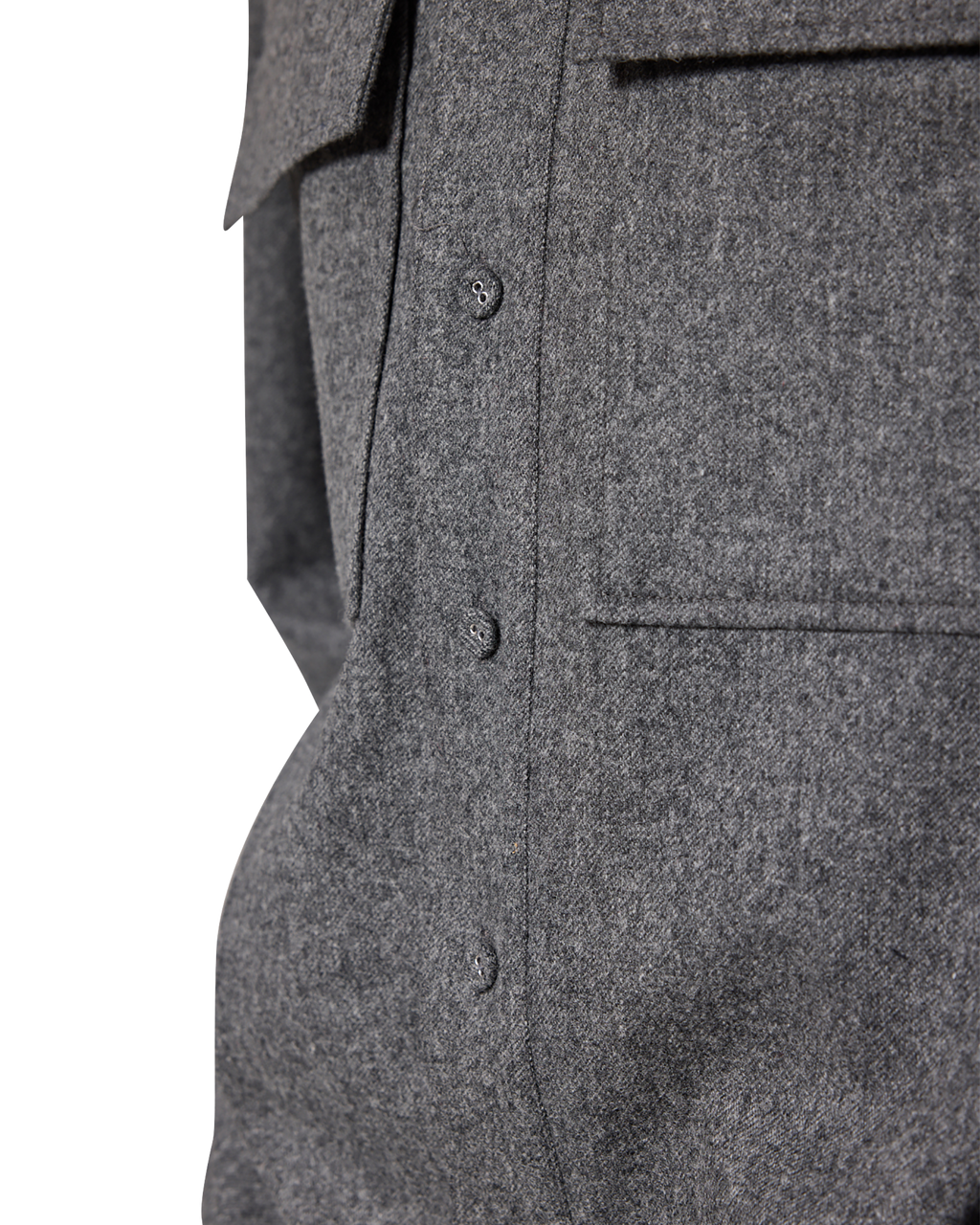 Kimhe Kim - Victor Shirt (Grey) product image 9 | TRAB K-Fashion Australia