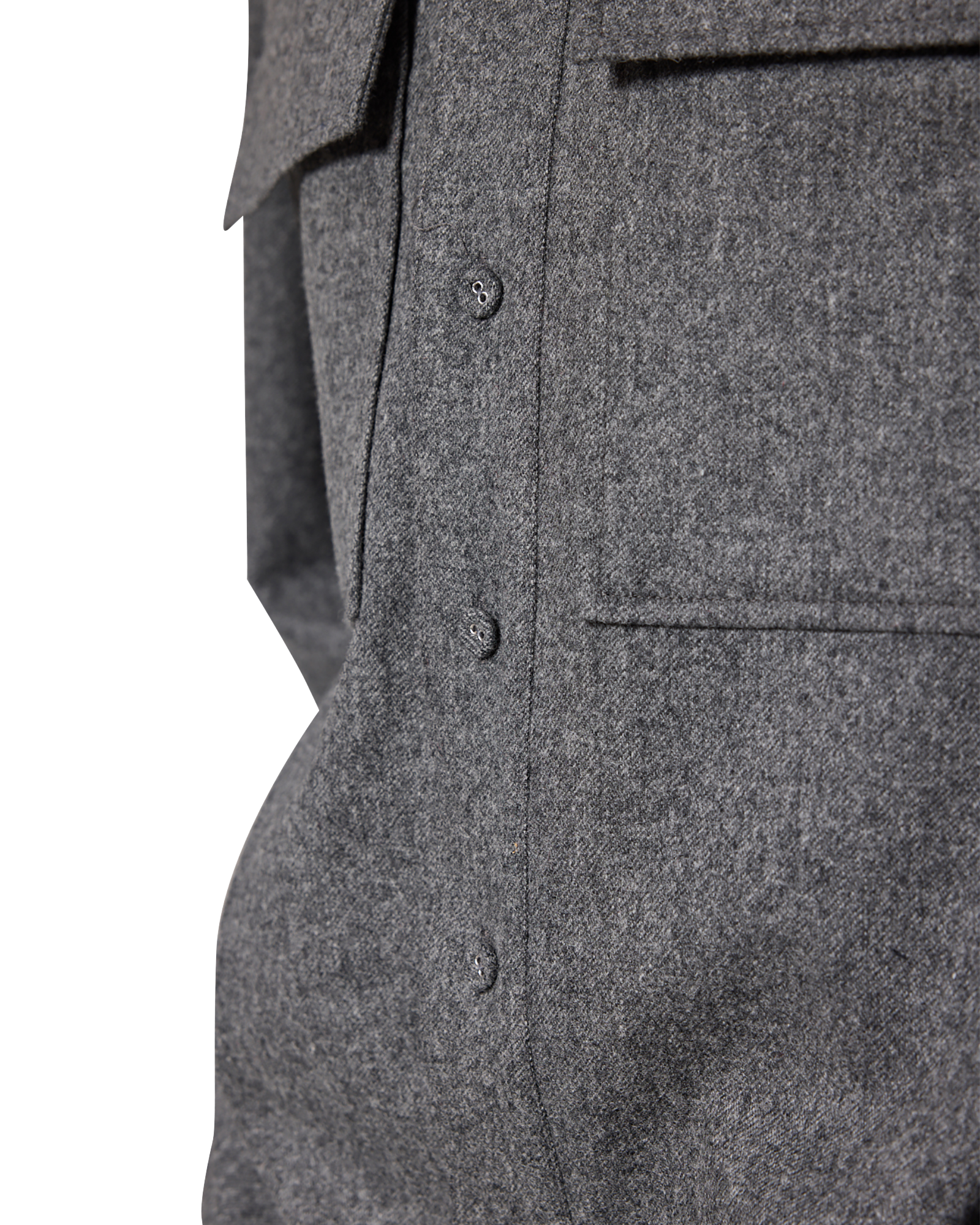 Kimhe Kim - Victor Shirt (Grey) product image 9 | TRAB K-Fashion Australia