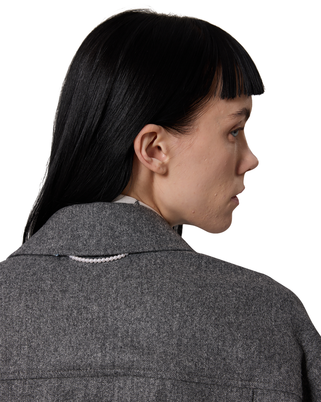 Kimhe Kim - Victor Shirt (Grey) product image 11 | TRAB K-Fashion Australia