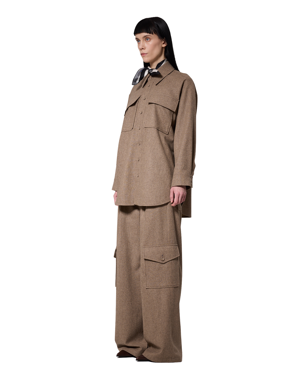 Kimhe Kim - Victor Shirt (Beige) product image 3 | TRAB K-Fashion Australia