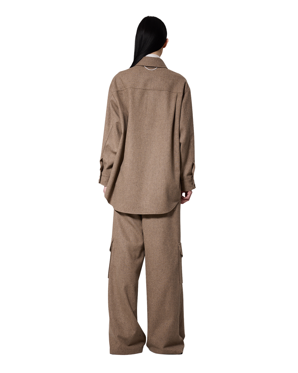 Kimhe Kim - Victor Shirt (Beige) product image 5 | TRAB K-Fashion Australia
