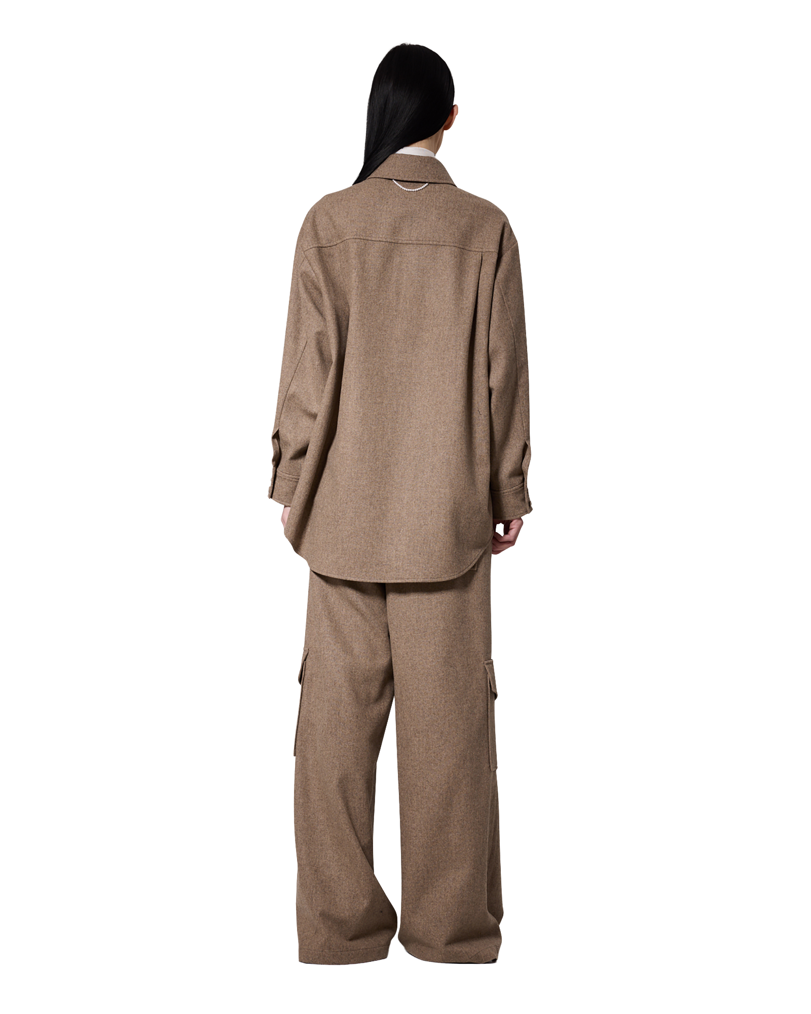 Kimhe Kim - Victor Shirt (Beige) product image 5 | TRAB K-Fashion Australia