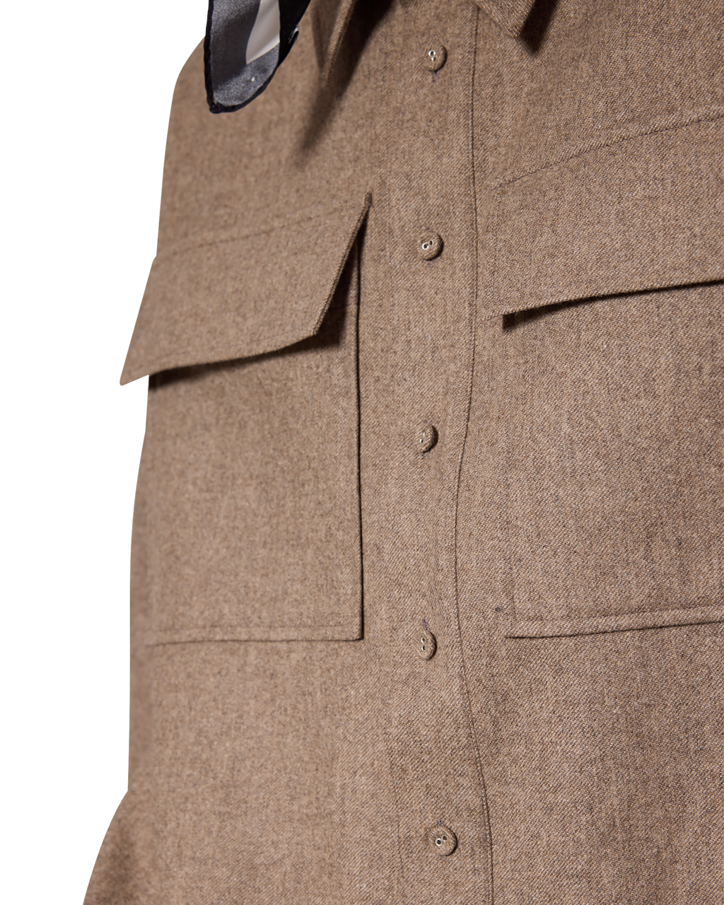 Kimhe Kim - Victor Shirt (Beige) product image 10 | TRAB K-Fashion Australia