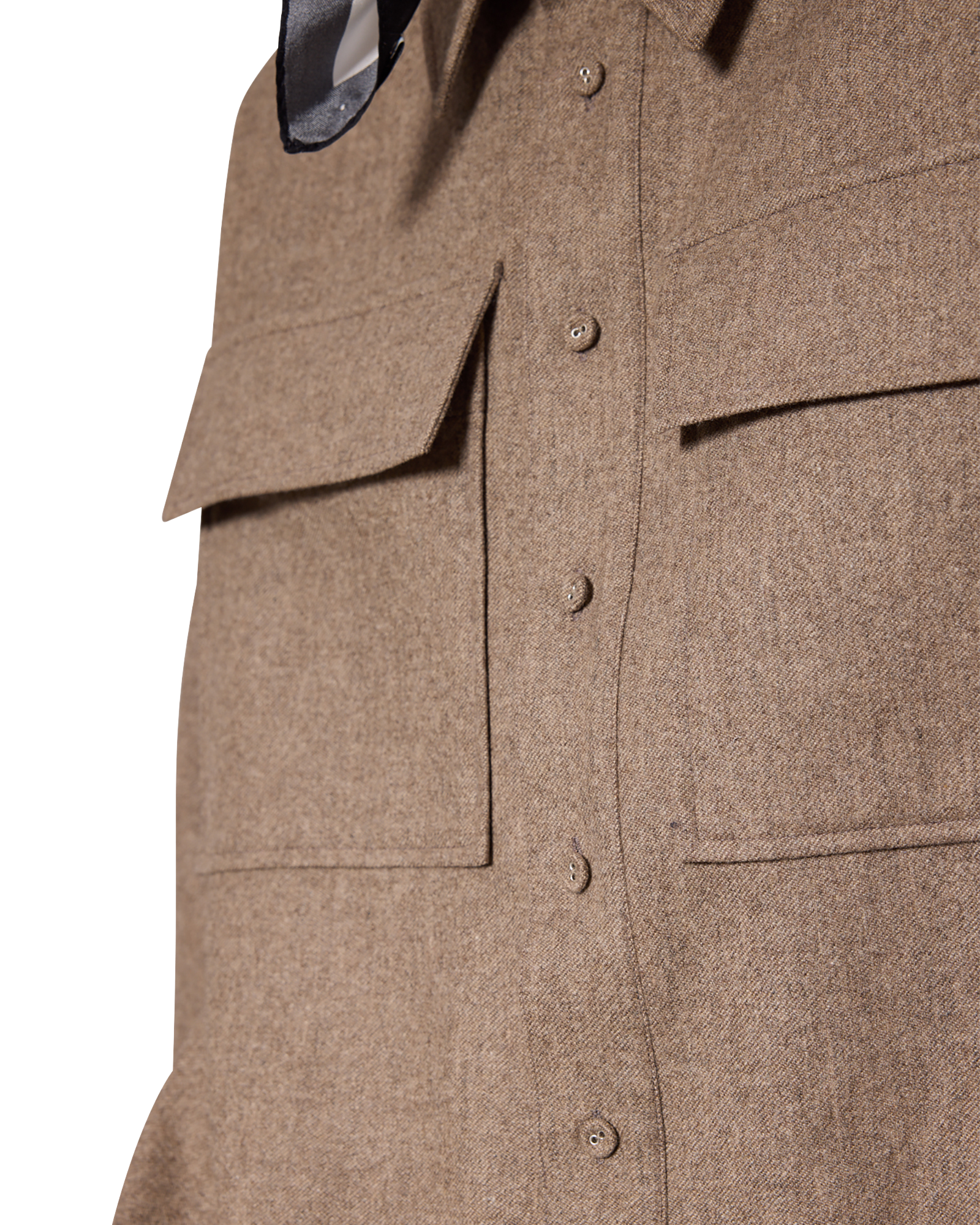Kimhe Kim - Victor Shirt (Beige) product image 10 | TRAB K-Fashion Australia