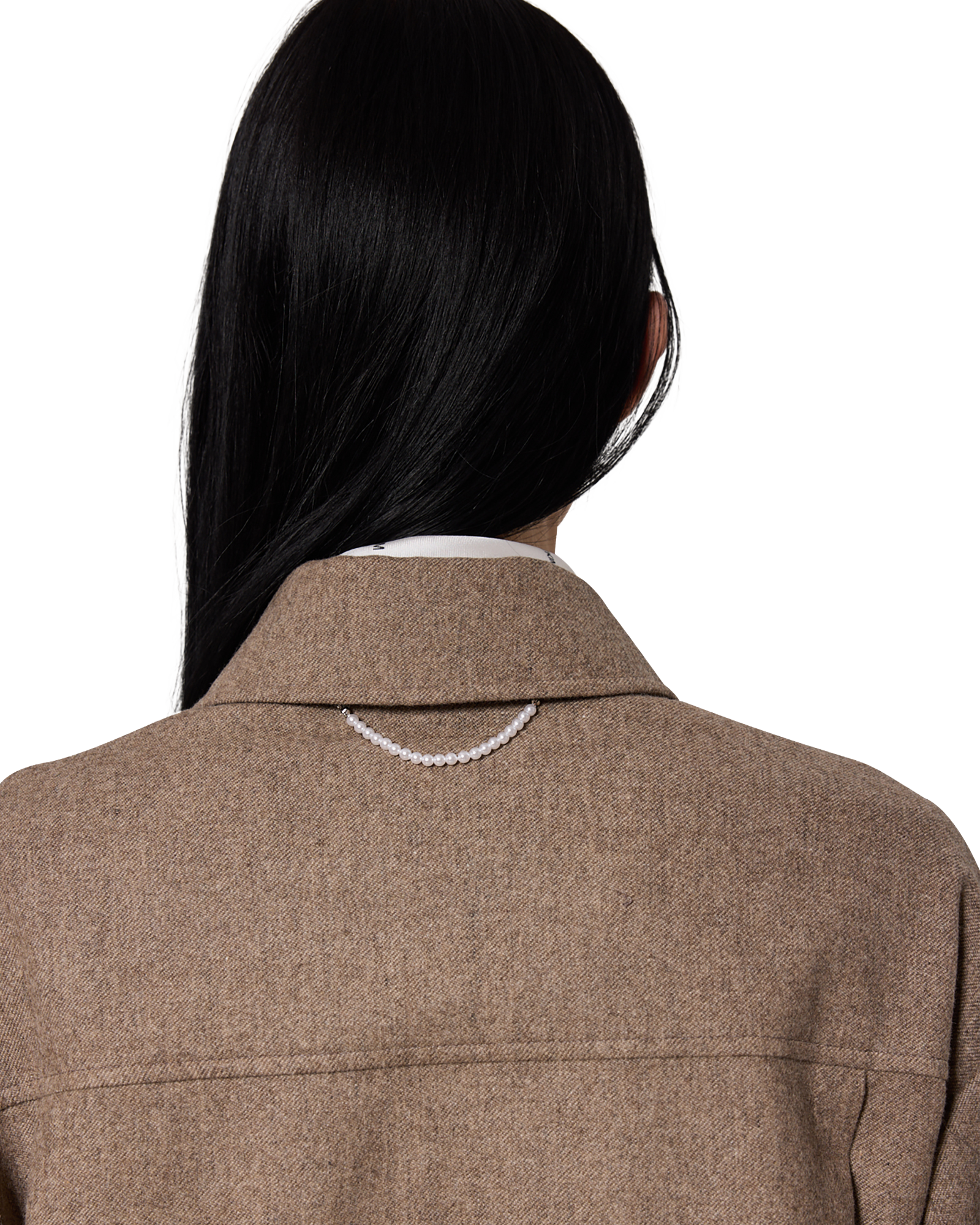 Kimhe Kim - Victor Shirt (Beige) product image 13 | TRAB K-Fashion Australia