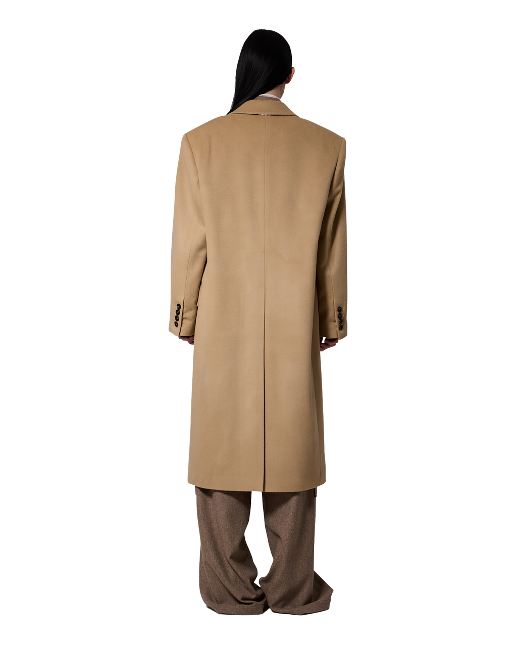 Kimhe Kim - Daniel Double Brestead Coat (Beige) product image 5 | TRAB K-Fashion Australia