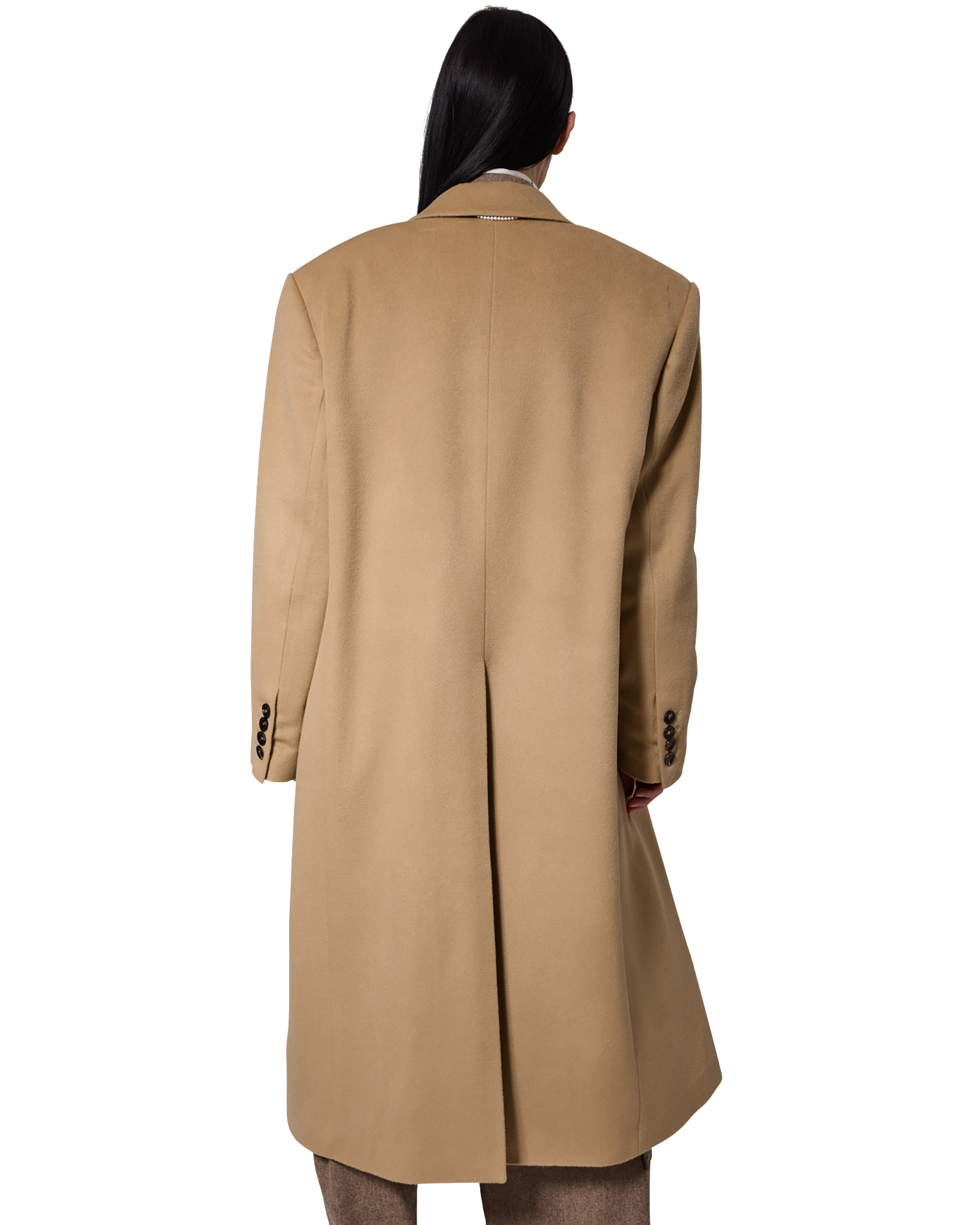 Kimhe Kim - Daniel Double Brestead Coat (Beige) product image 12 | TRAB K-Fashion Australia