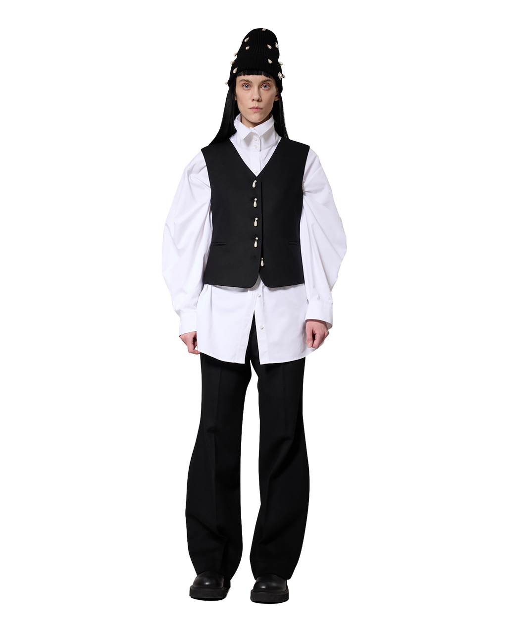 Kimhe Kim - Ameli Shirt (White) product image 7 | TRAB K-Fashion Australia