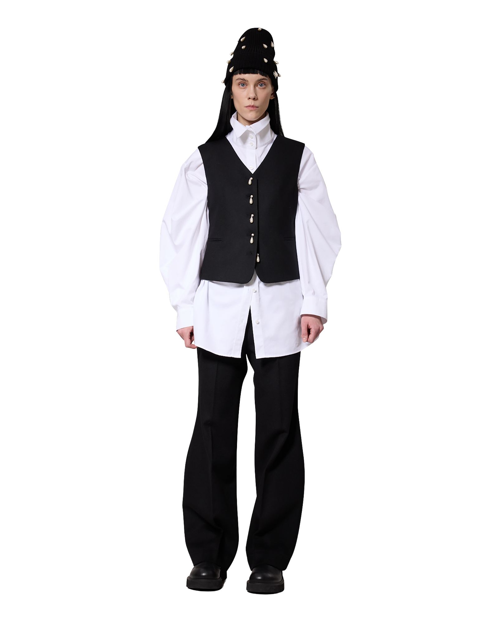 Kimhe Kim - Ameli Shirt (White) product image 7 | TRAB K-Fashion Australia