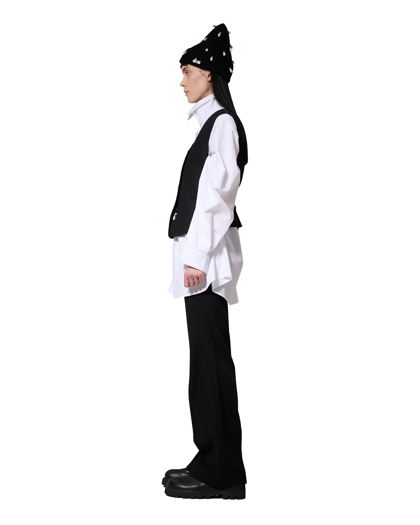 Kimhe Kim - Ariel Vest (Black) product image 3 | TRAB K-Fashion Australia