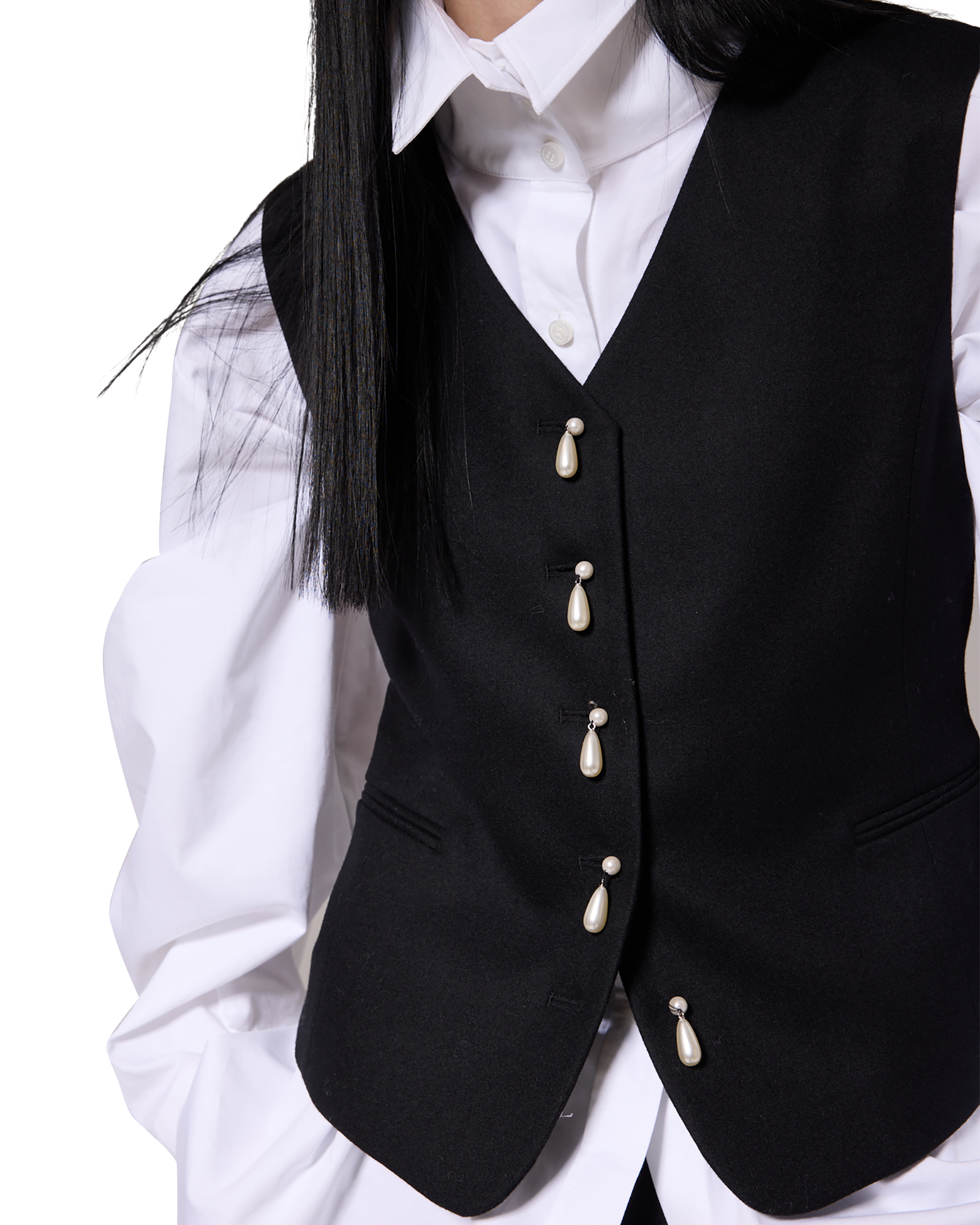Kimhe Kim - Ameli Shirt (White) product image 12 | TRAB K-Fashion Australia
