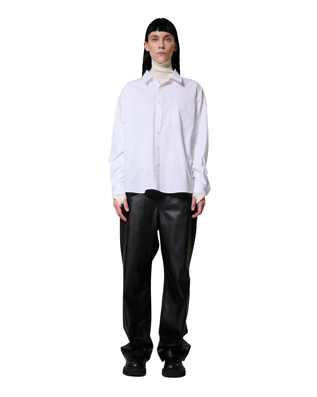 Kimhe Kim - Gabriel Shirt (White) product image 10 | TRAB K-Fashion Australia