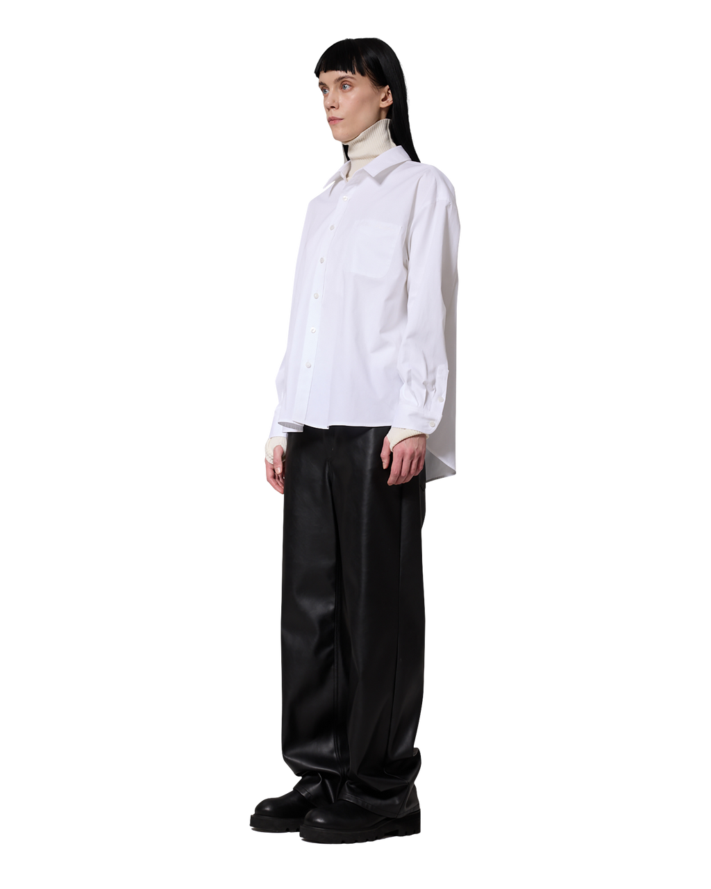 Kimhe Kim - Gabriel Shirt (White) product image 11 | TRAB K-Fashion Australia