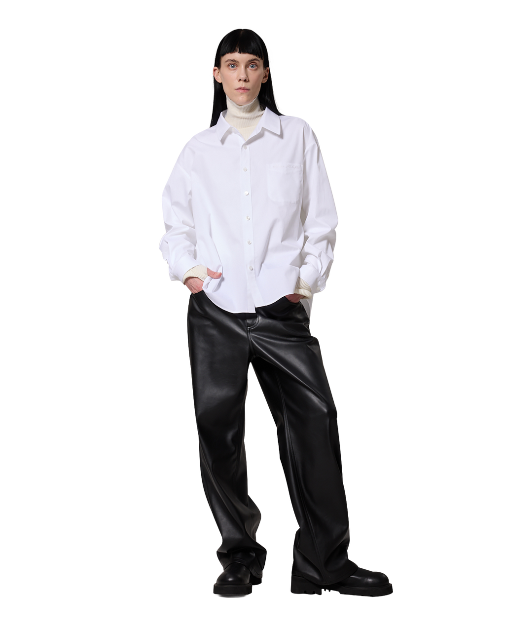 Kimhe Kim - Gabriel Shirt (White) product image 14 | TRAB K-Fashion Australia