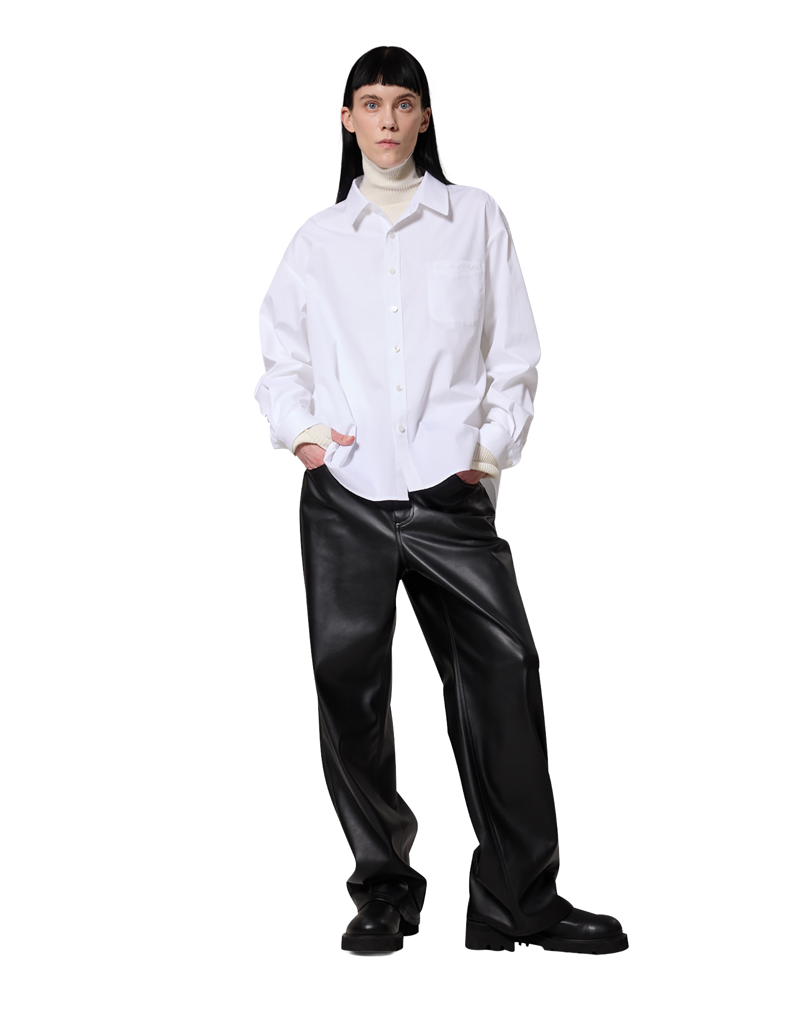 Kimhe Kim - Gabriel Shirt (White) product image 14 | TRAB K-Fashion Australia