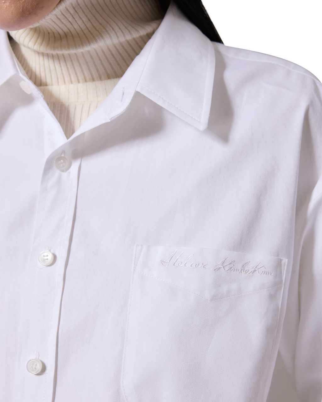 Kimhe Kim - Gabriel Shirt (White) product image 16 | TRAB K-Fashion Australia