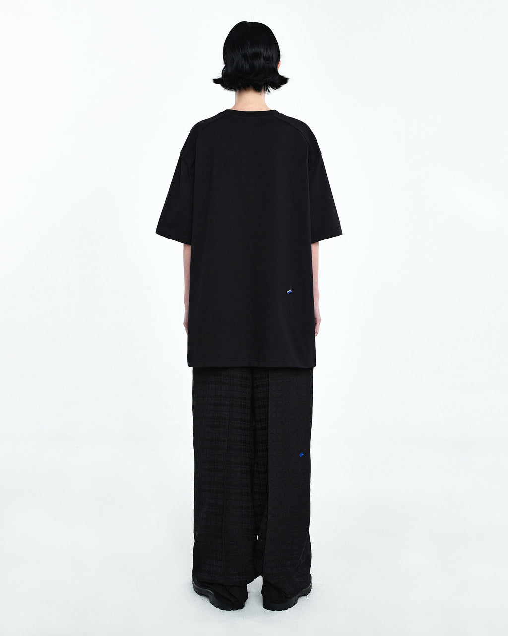 Ader Error - A-peec logo t-shirt (Noir) product image 5 | TRAB K-Fashion Australia