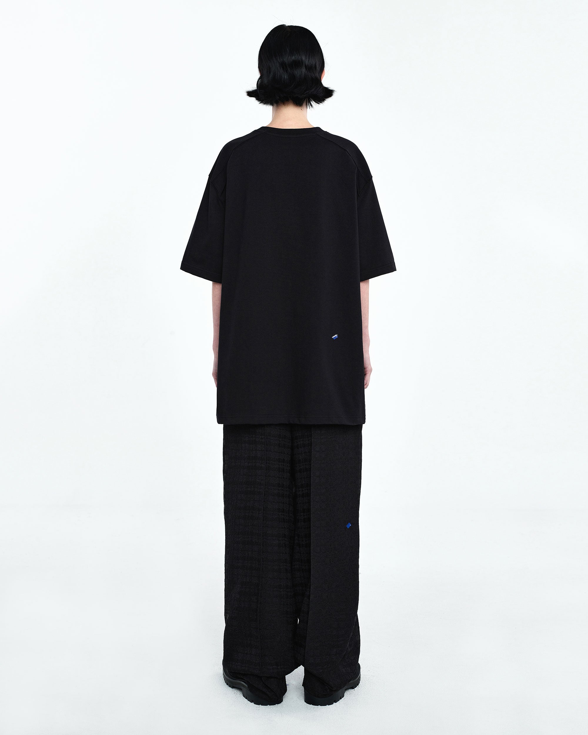 Ader Error - A-peec logo t-shirt (Noir) product image 5 | TRAB K-Fashion Australia