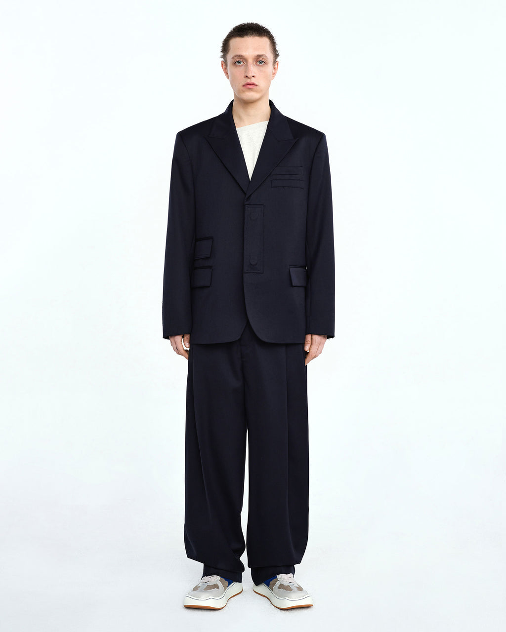 Ader Error - Bid blazer (Navy) product image 7 | TRAB K-Fashion Australia