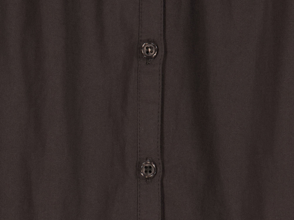 Coyseio - Rough Cut Frill Shirt (Brown) product image 18 | TRAB K-Fashion Australia
