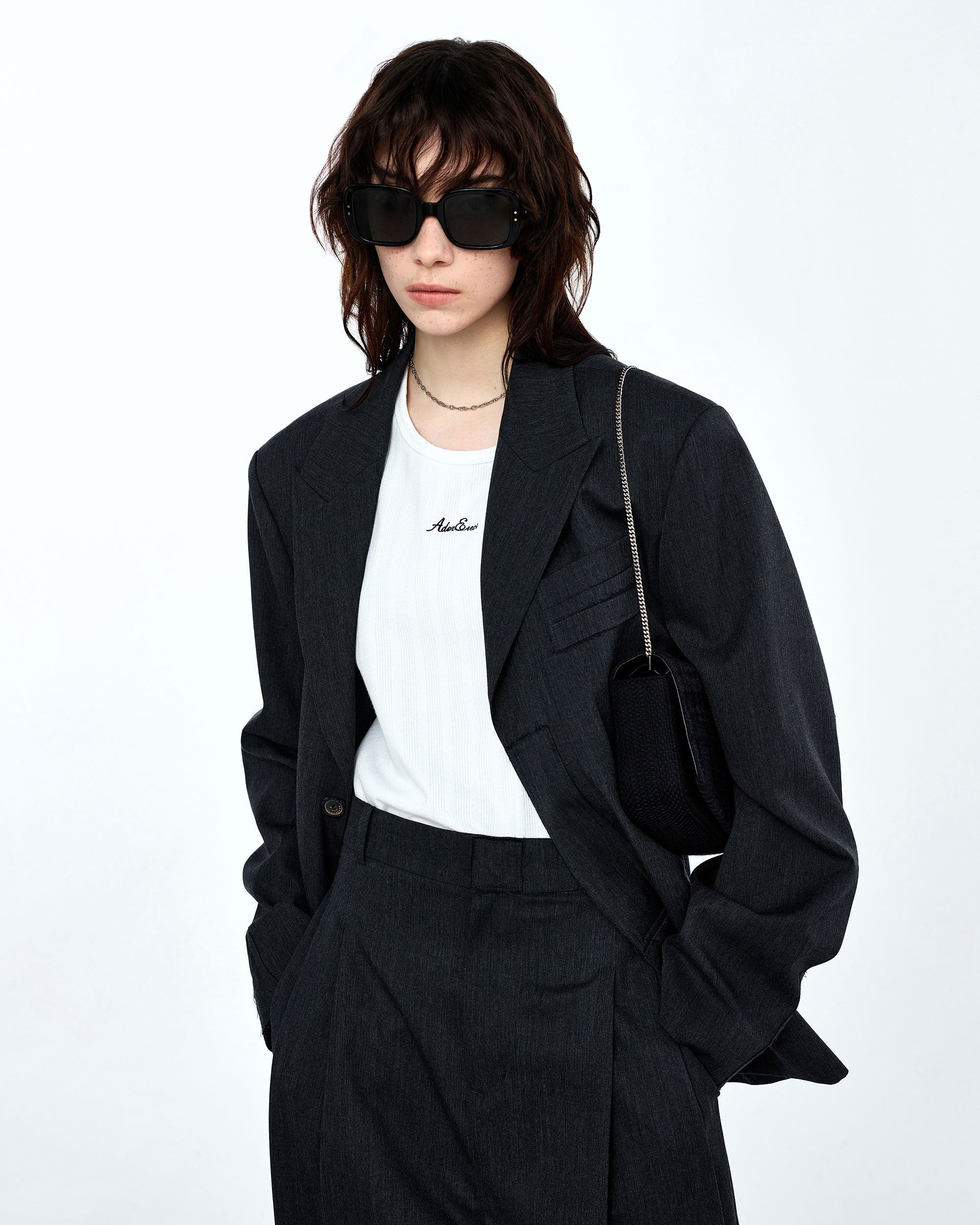 Ader Error - Bid blazer (Charcoal) product image 2 | TRAB K-Fashion Australia