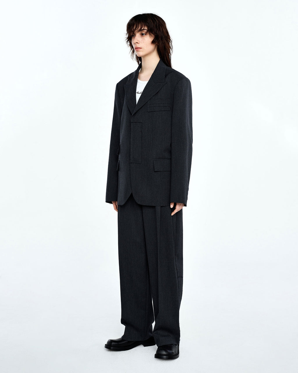 Ader Error - Bid blazer (Charcoal) product image 4 | TRAB K-Fashion Australia