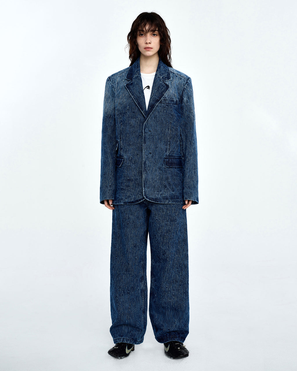 Ader Error - Drush blazer (Blue) product image 3 | TRAB K-Fashion Australia
