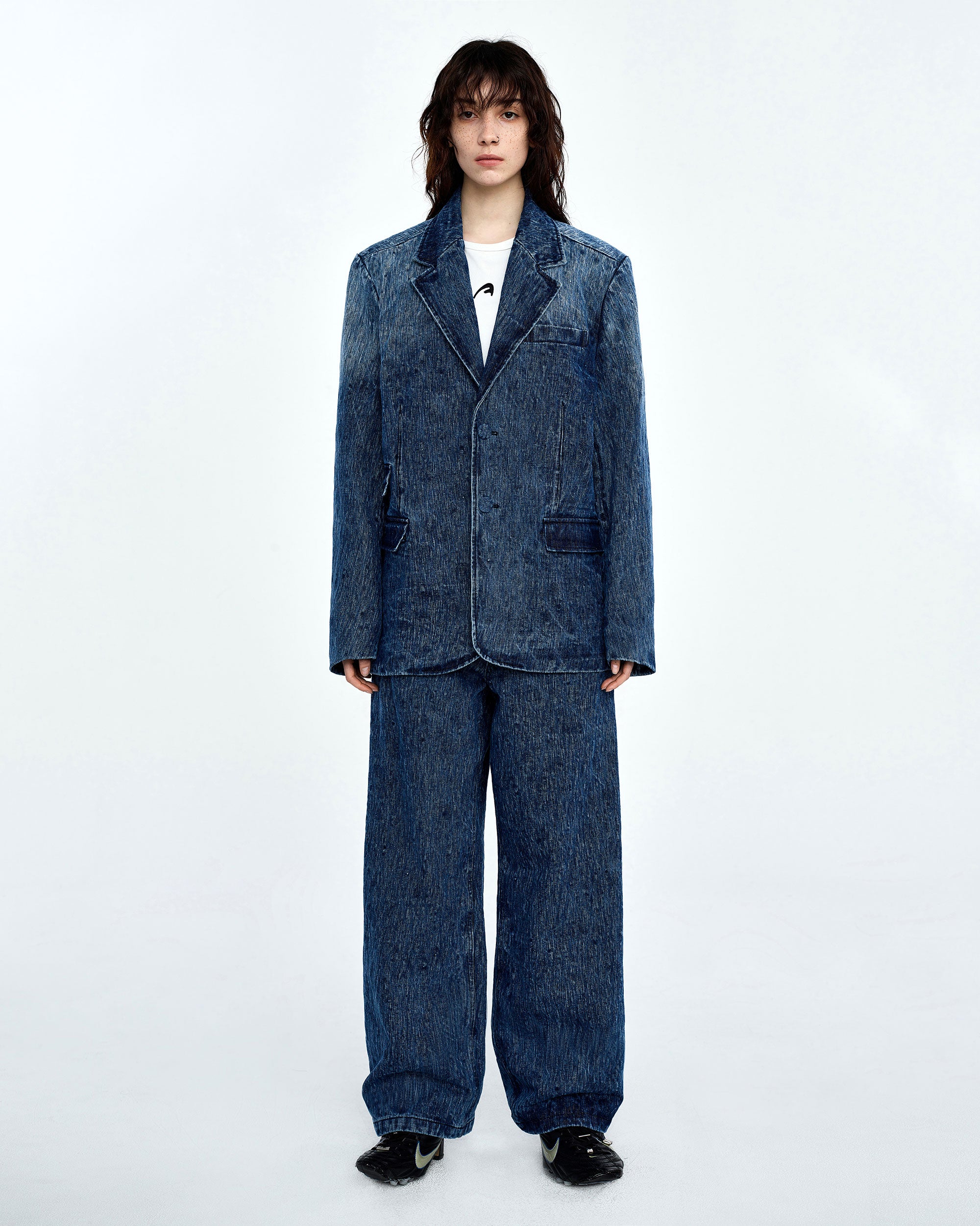 Ader Error - Drush blazer (Blue) product image 3 | TRAB K-Fashion Australia
