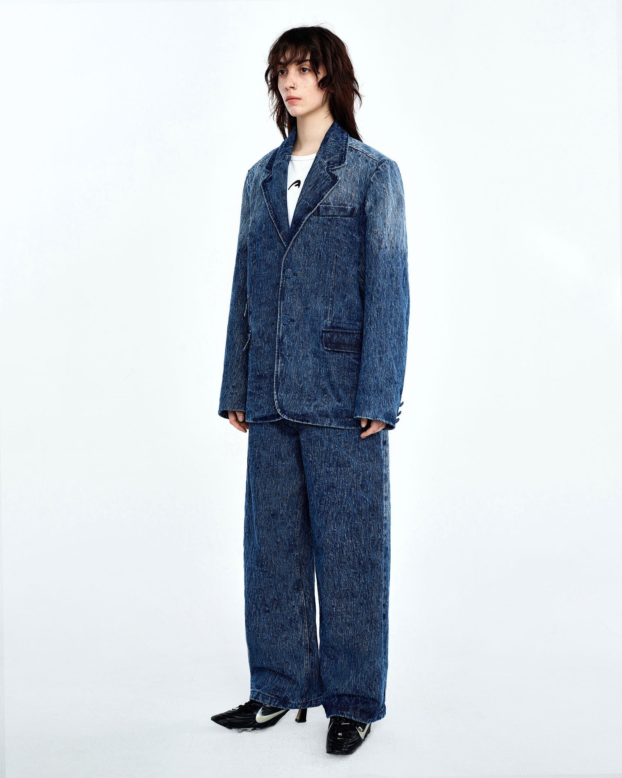 Ader Error - Drush blazer (Blue) product image 4 | TRAB K-Fashion Australia