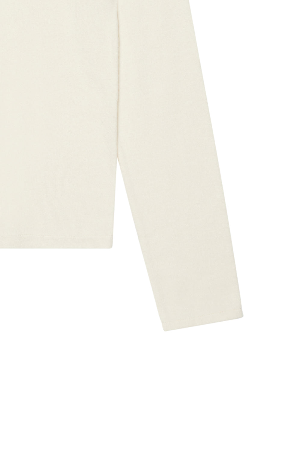 Deinet - Turtleneck Slim Knit Top (Cream) product image 5 | TRAB K-Fashion Australia