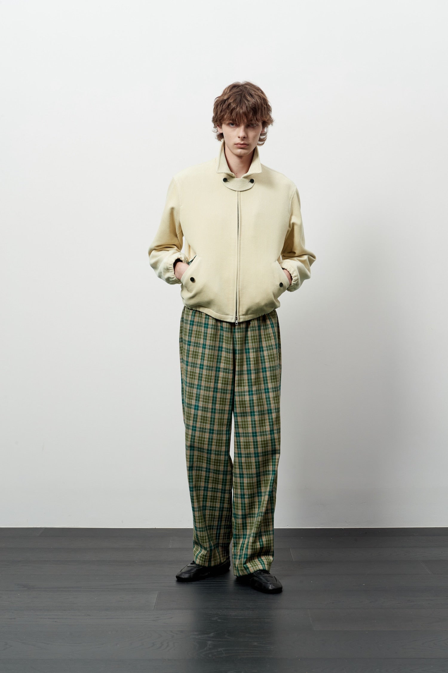 STU - Strap Corduroy Jacket (Ivory) product image 15 | TRAB K-Fashion Australia