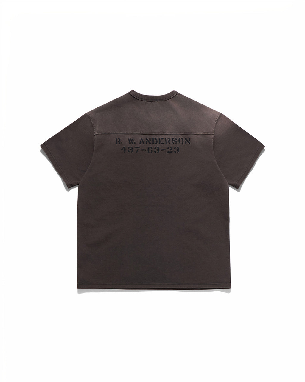 Eastlogue - Naval Embroidery T-shirts (Vintage Charcoal) product image 1 | TRAB K-Fashion Australia