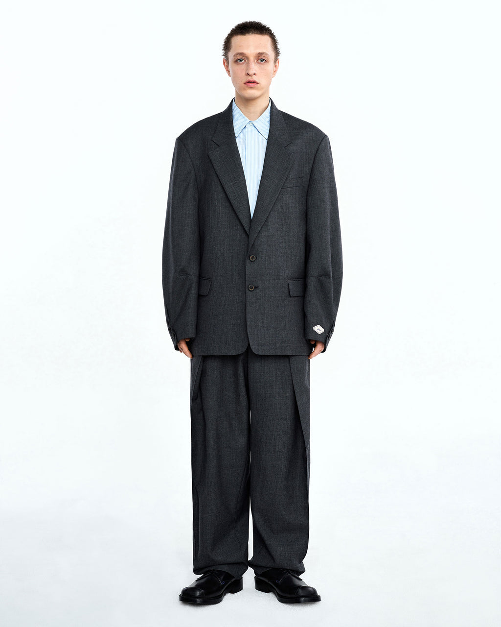 Ader Error - Fran blazer (Gray) product image 4 | TRAB K-Fashion Australia