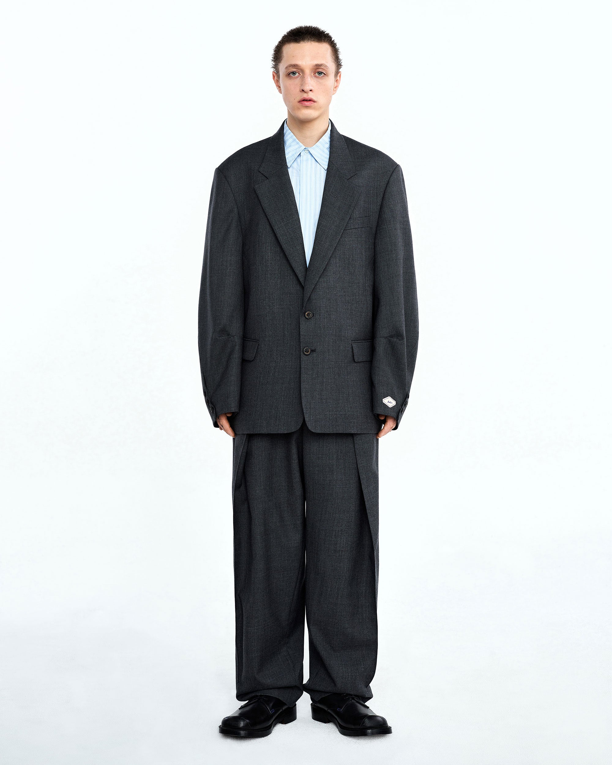 Ader Error - Fran blazer (Gray) product image 4 | TRAB K-Fashion Australia