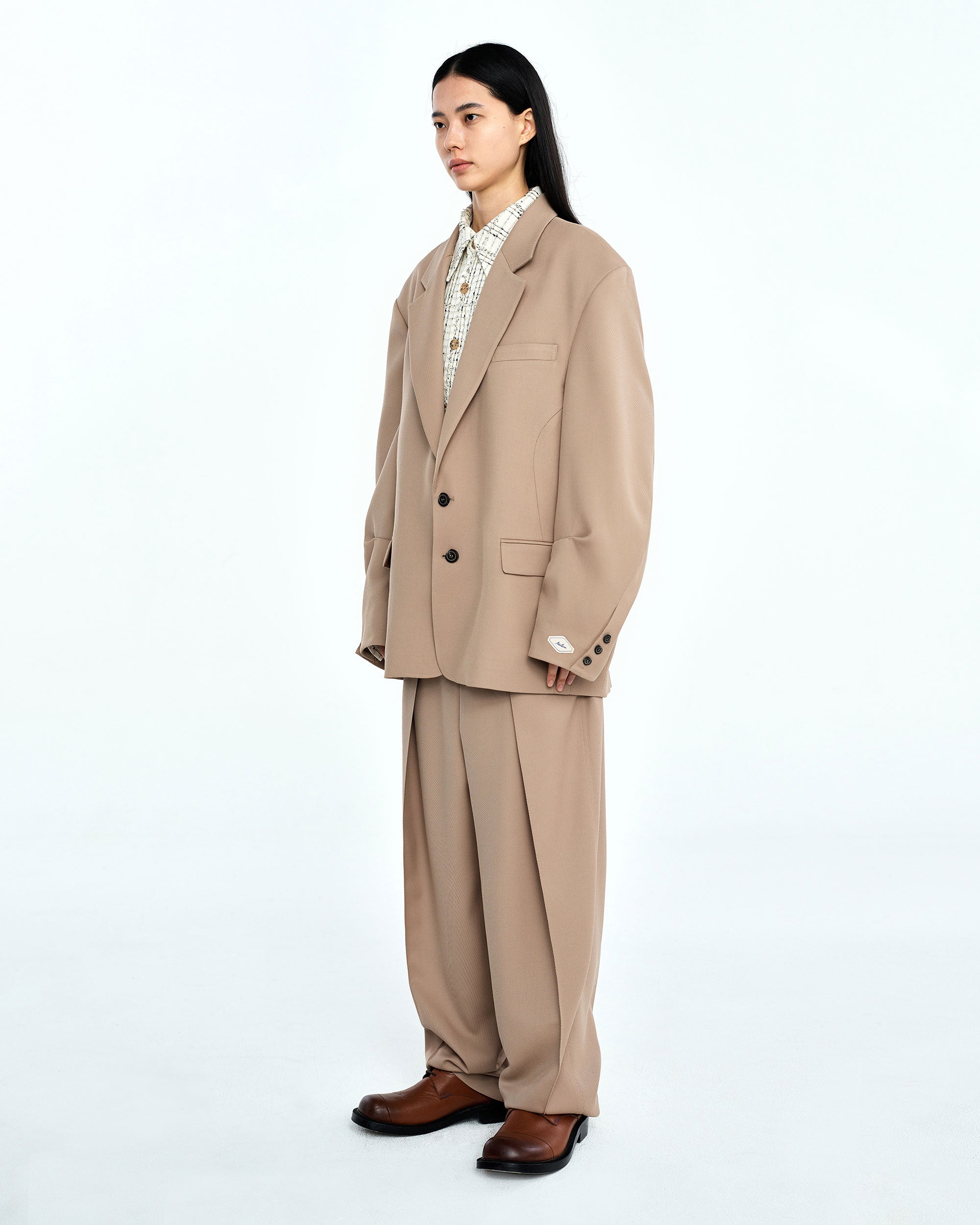 Ader Error - Fran blazer (Beige) product image 5 | TRAB K-Fashion Australia