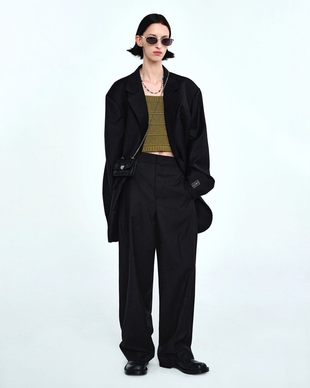 Ader Error - Aoker blazer (Noir) product image 1 | TRAB K-Fashion Australia