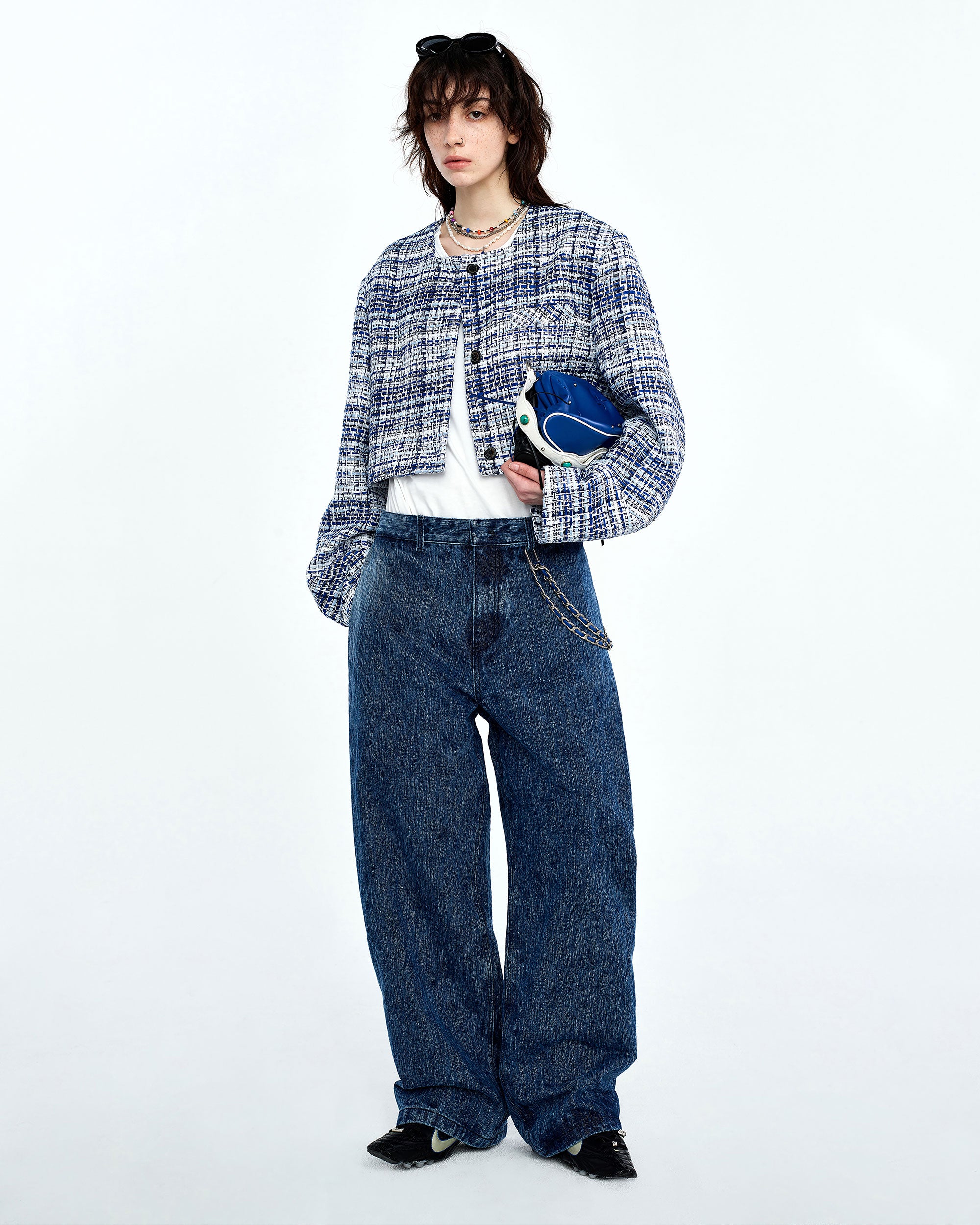 Ader Error - Compo blazer (Z-Blue) product image 1 | TRAB K-Fashion Australia