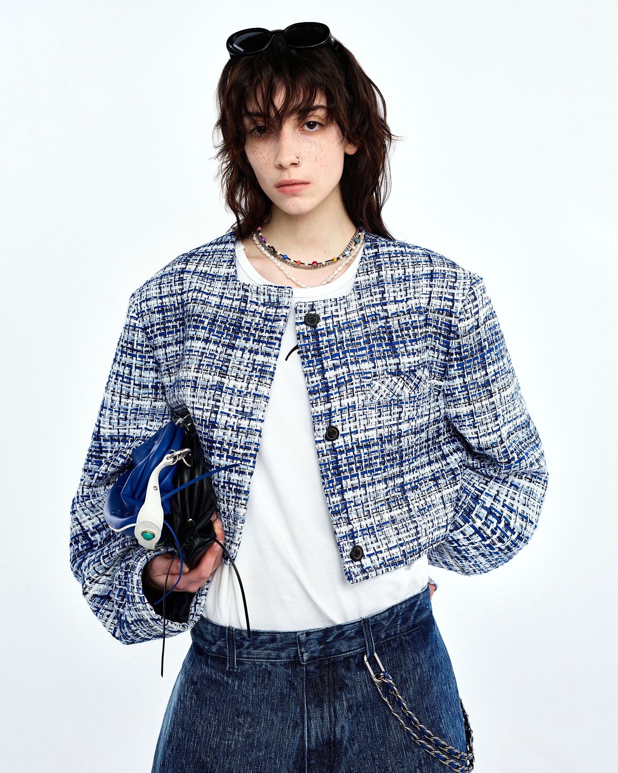 Ader Error - Compo blazer (Z-Blue) product image 2 | TRAB K-Fashion Australia