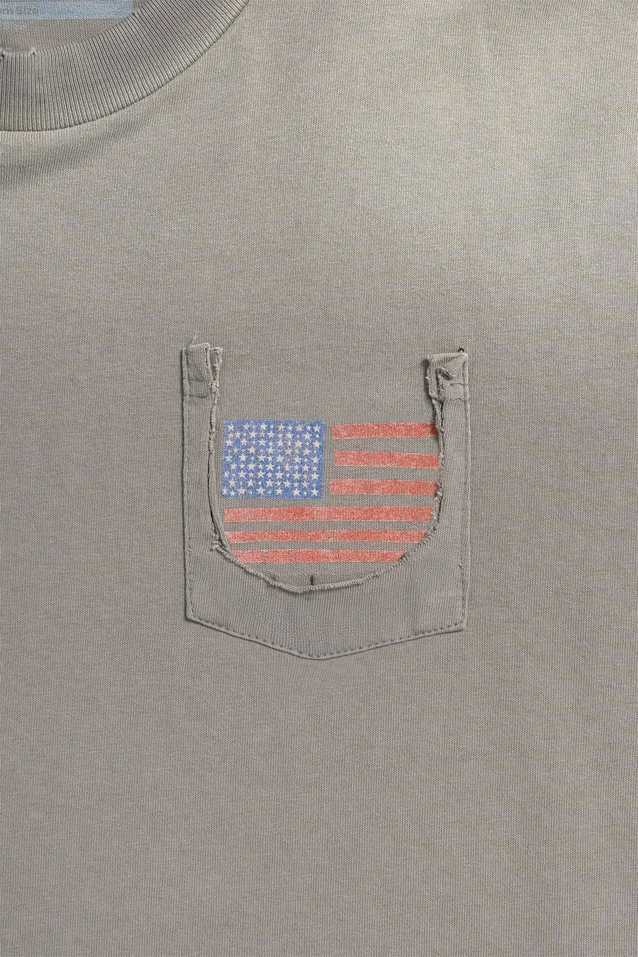 STU - Usa Flag T-shirt (Beige) product image 15 | TRAB K-Fashion Australia