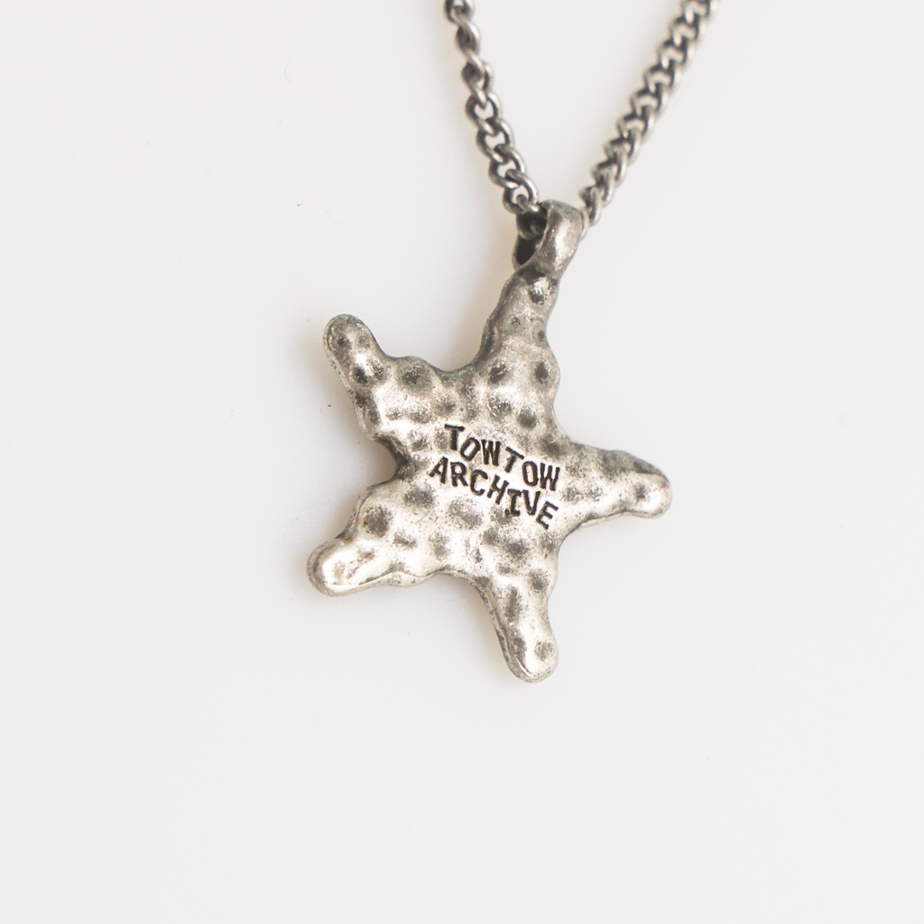 Towtow Archive - Starfish Pendant Necklace Silver Burnish (OC) product image 4 | TRAB K-Fashion Australia