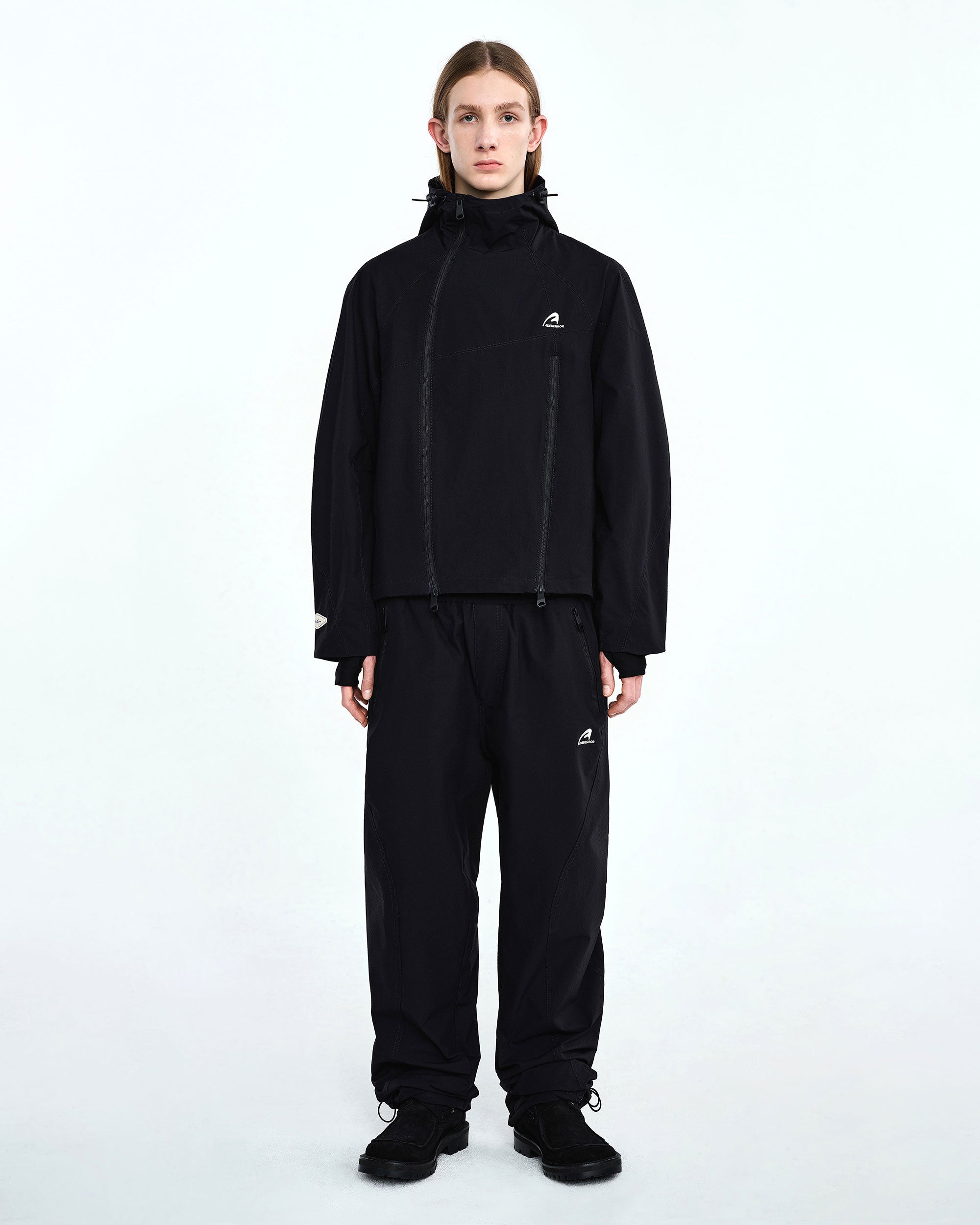 Ader Error - Plue windbreaker (Noir) product image 3 | TRAB K-Fashion Australia