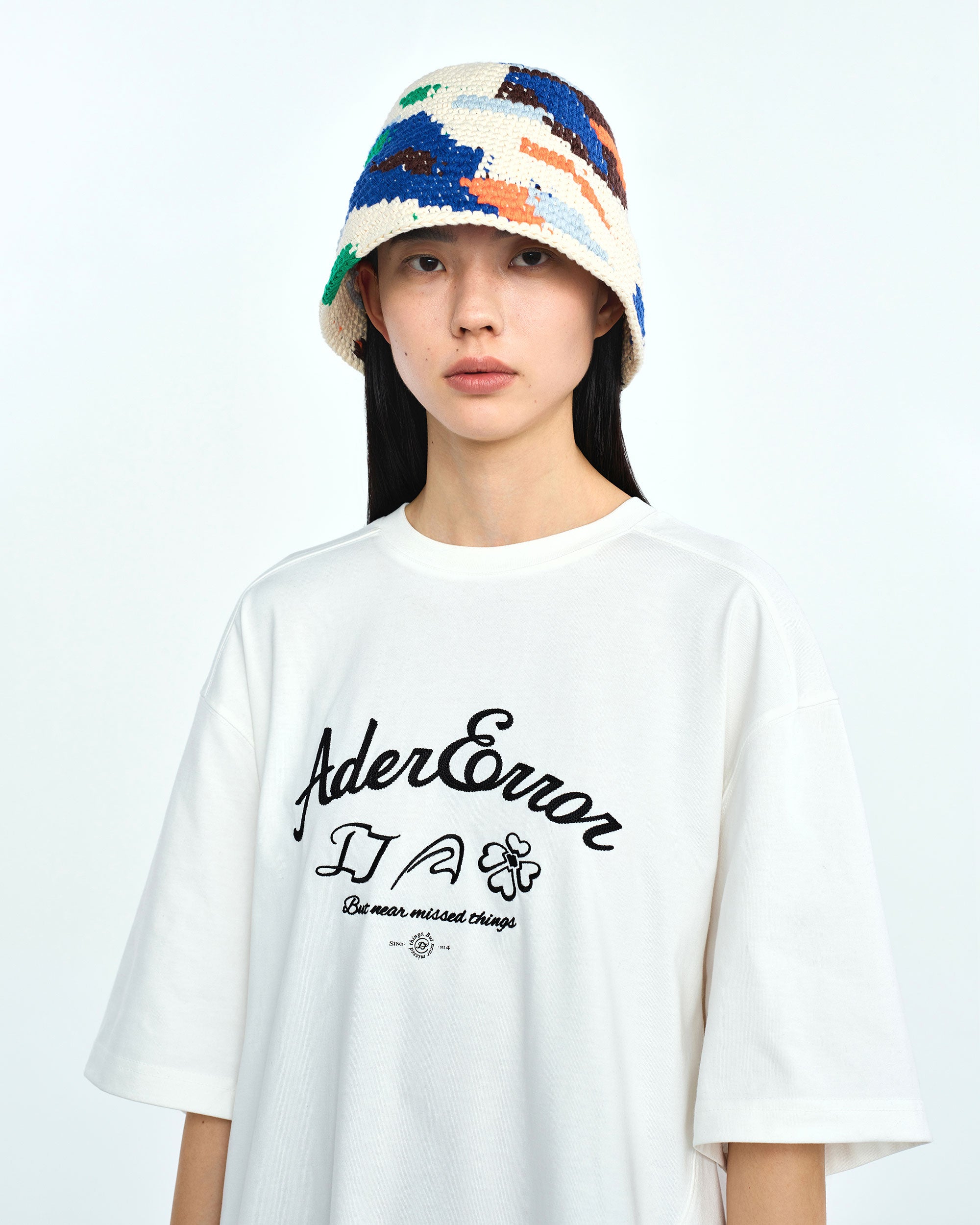 Ader Error - Liff bucket hat (Ivory) product image 3 | TRAB K-Fashion Australia