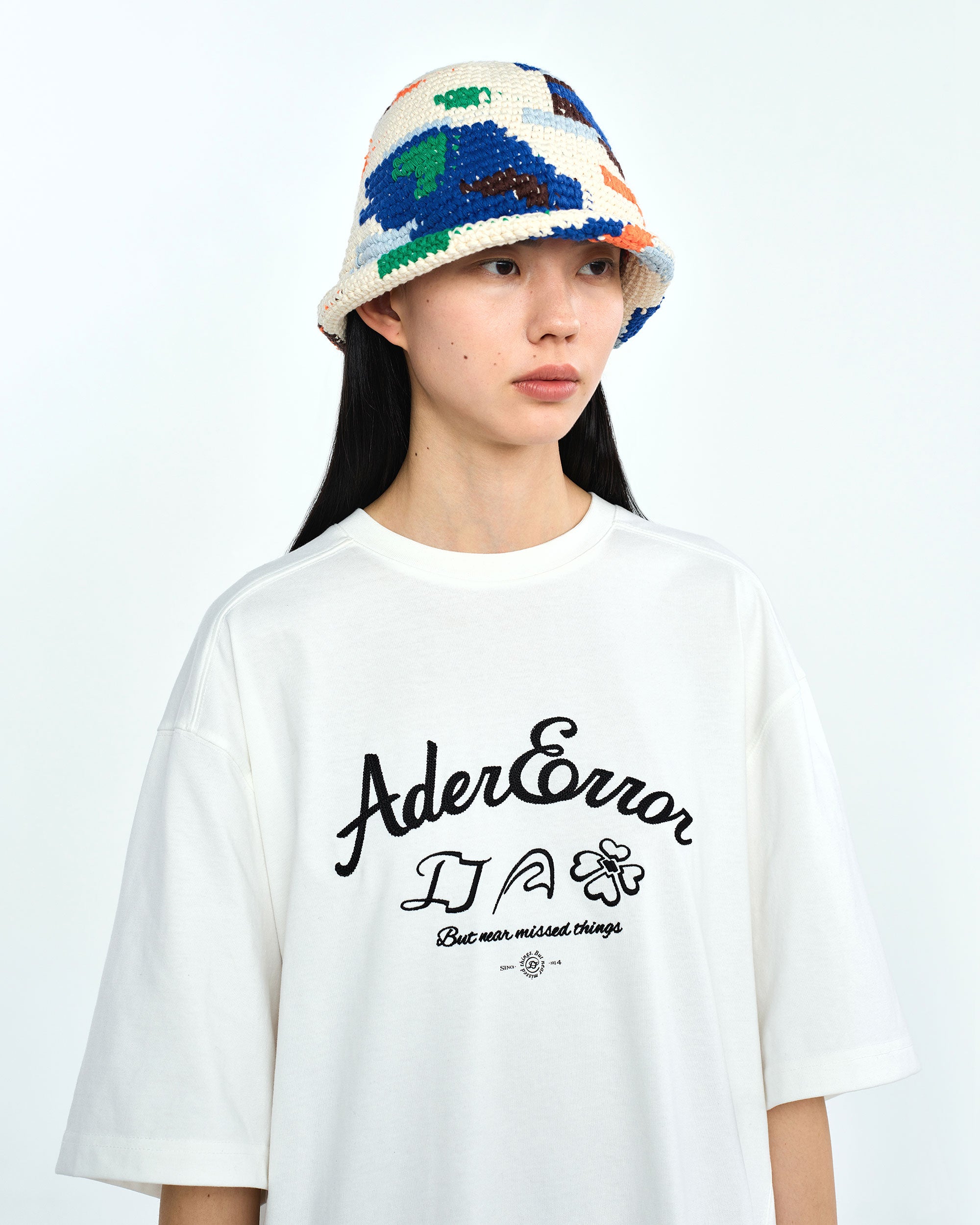 Ader Error - Liff bucket hat (Ivory) product image 4 | TRAB K-Fashion Australia
