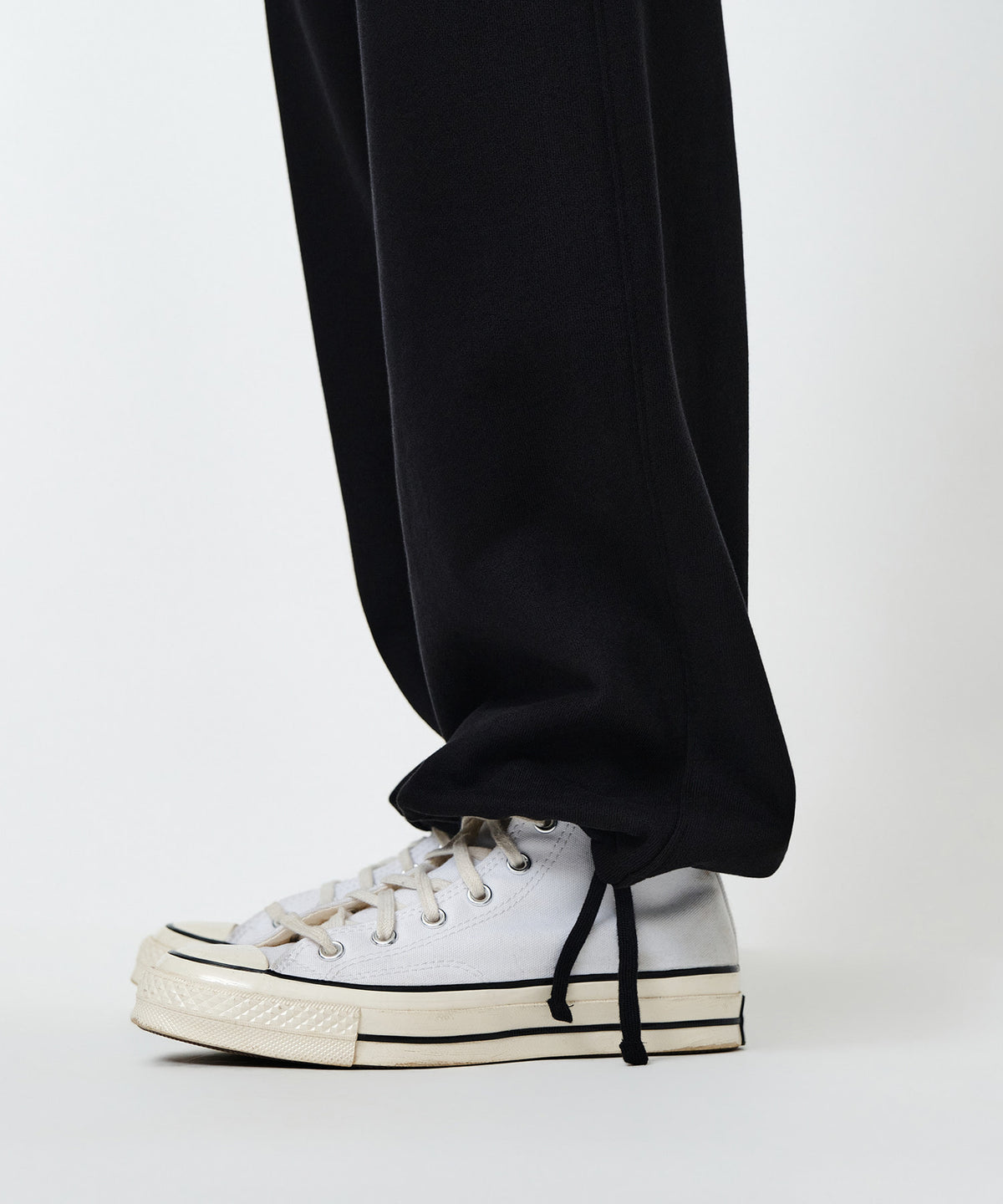 Marithe & Francois Girbaud - Classic Logo Sweat Pants (Black) product image 2 | TRAB K-Fashion Australia