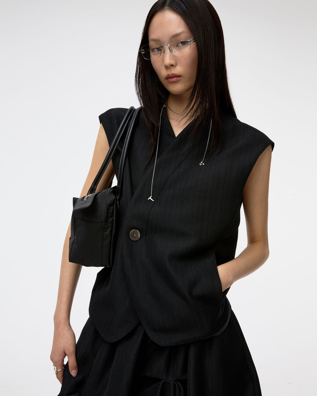 Ader Error - Vest Product. 25 (Noir) product image 7 | TRAB K-Fashion Australia