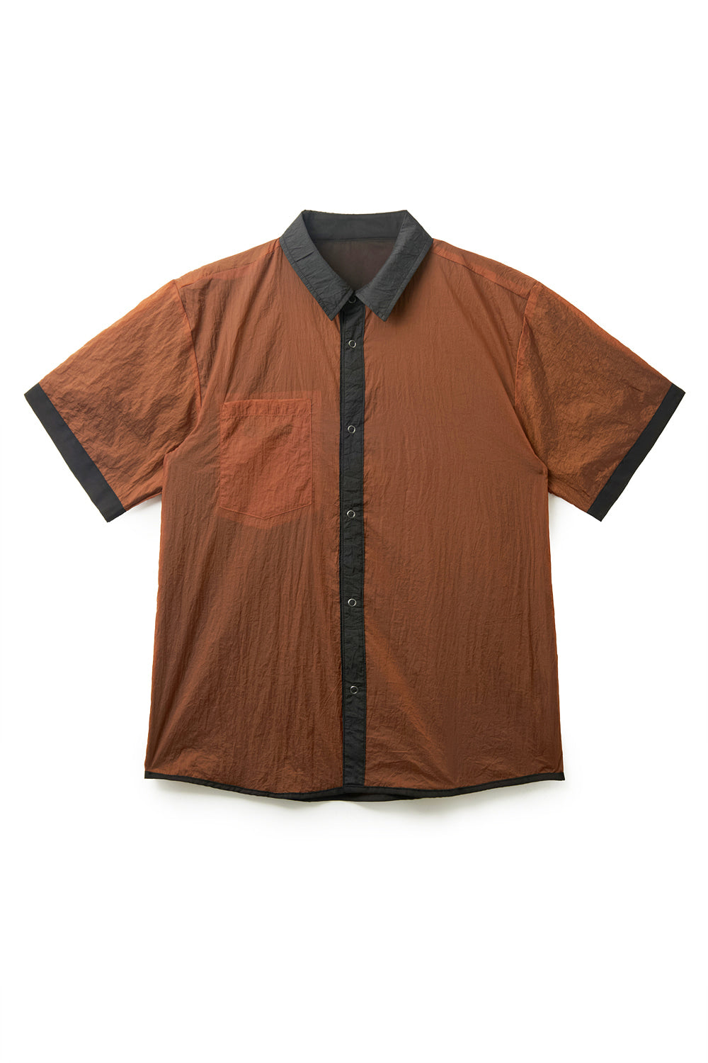 Hatchingroom - Reversible Two Face Shirt (Black/Orange) product image 9 | TRAB K-Fashion Australia