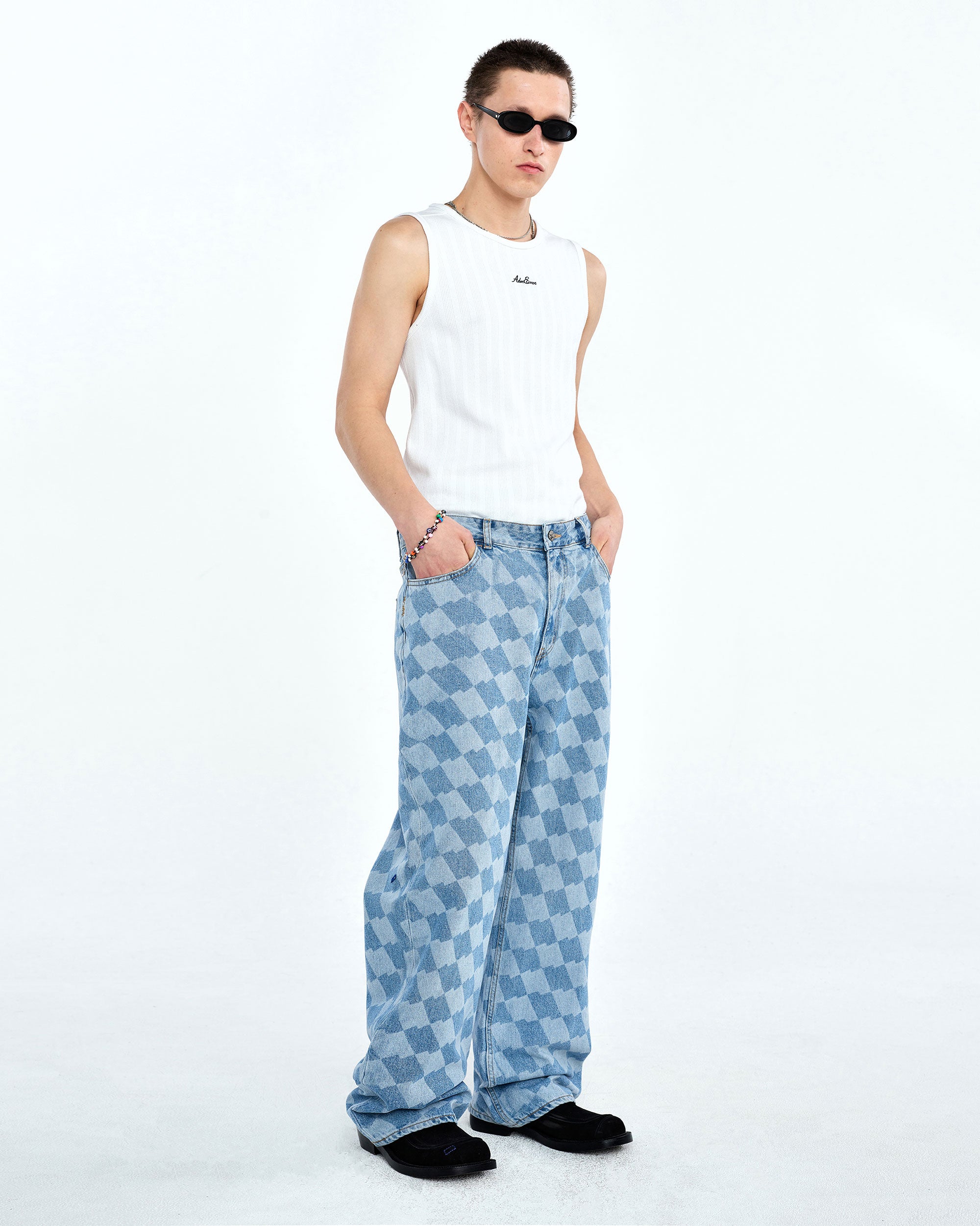 Ader Error - Tenit jeans (Blue) product image 2 | TRAB K-Fashion Australia