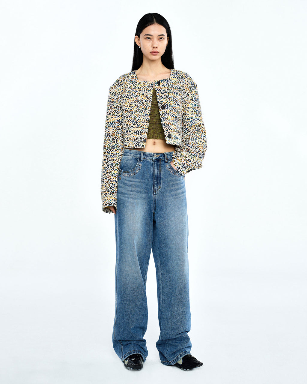 Ader Error - Gem jeans (Blue) product image 1 | TRAB K-Fashion Australia