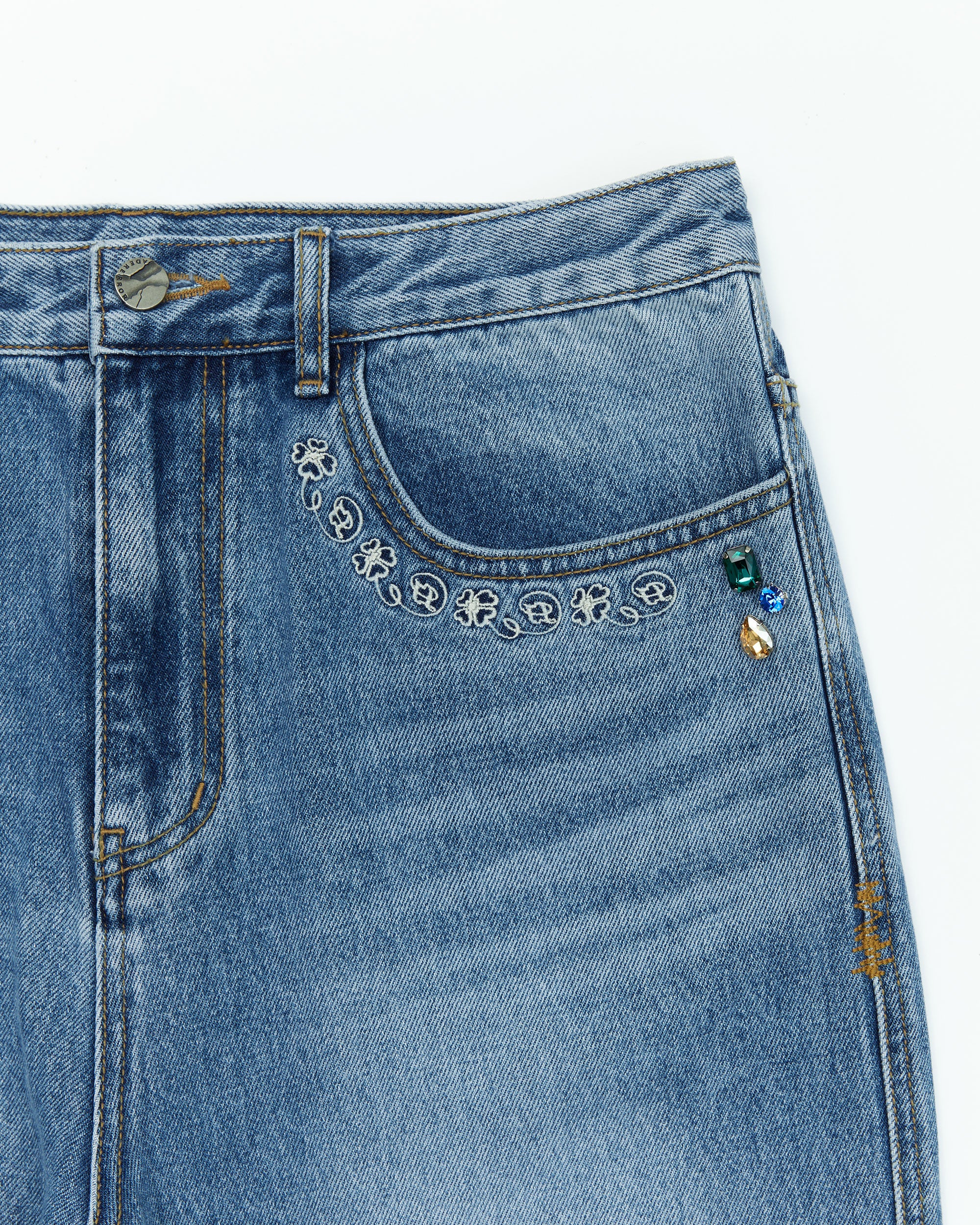 Ader Error - Gem jeans (Blue) product image 7 | TRAB K-Fashion Australia