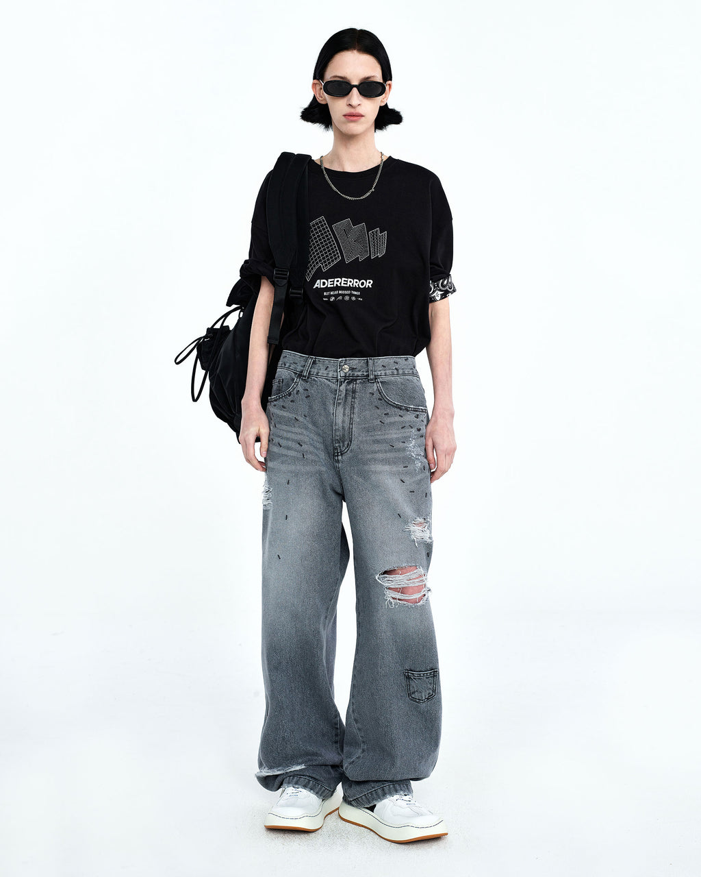 Ader Error - Bart jeans (Gray) product image 2 | TRAB K-Fashion Australia